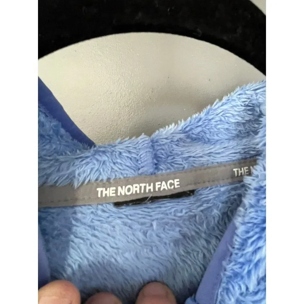 girls boys north face jacket coat fleece xl 12 14 blue
